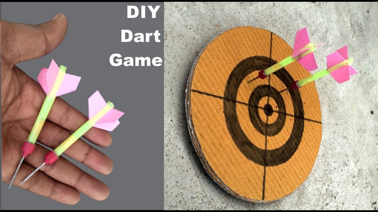 How to Make a Dart Board